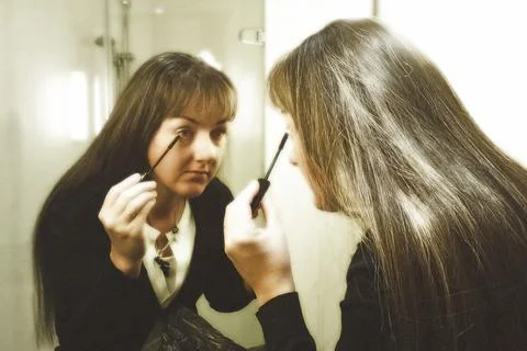 Face painting Foto stock