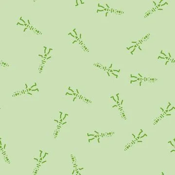 Face pen character glyph vector seamless pattern Stock Illustration