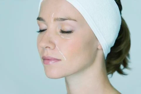 Face plastic surgery Stock Photos