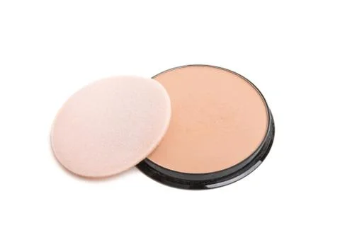 Face powder isolated Stock Photos