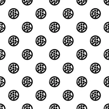 Face powder pattern seamless Stockillustratie