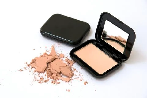 Face powder Stock Photos