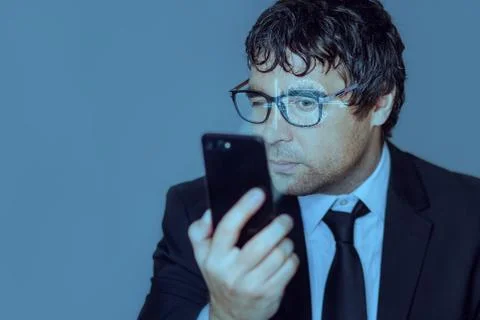 Face recognition. Biometric verification. Concept of a new facial recognition Stock Photos