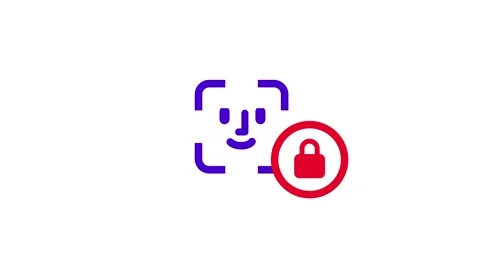 Face Recognition Security Vídeos de archivo 334343094