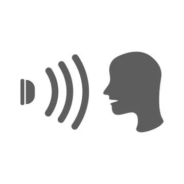 Face recognition technology. Stock Illustration