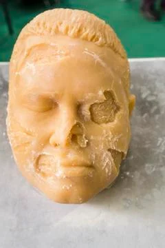 Face reconstruction Stock Photos
