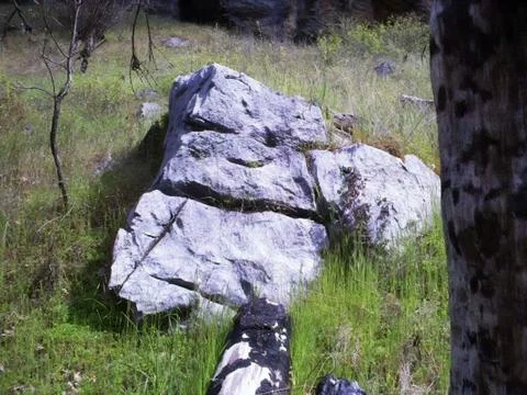 Face rock Stock Photos