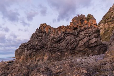 Face Shape Rock Stock Photos
