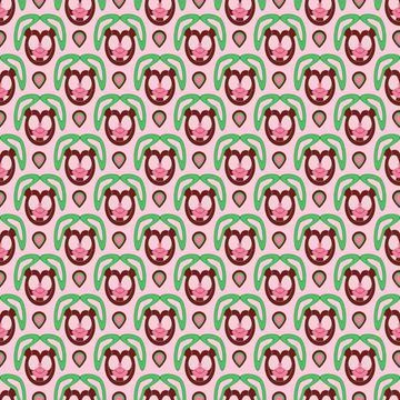 Face silhouette Stock Illustration