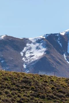 Face In The Snow Stock Photos