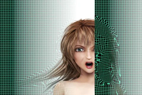 Face technology Illustration