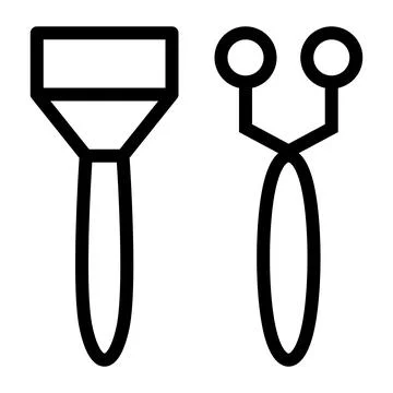 Face therapy Massage tool イラスト素材