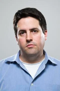 The face of a tired man Stock Photos