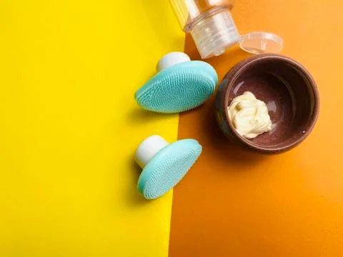 Face treatment tools Stock Photos