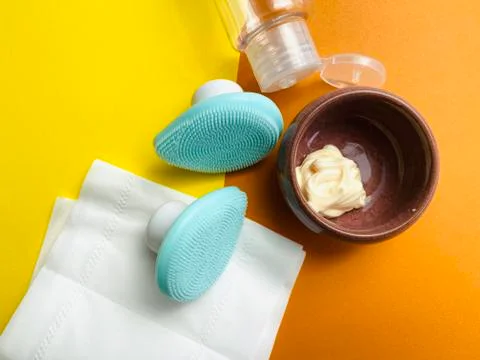 Face treatment tools Stock Photos