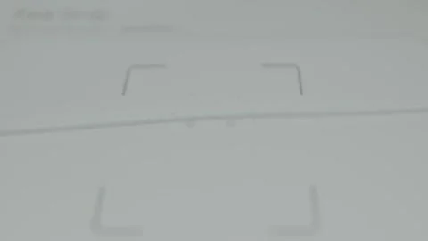 Face Verification for payment, tap to scan Stock Footage 332511163