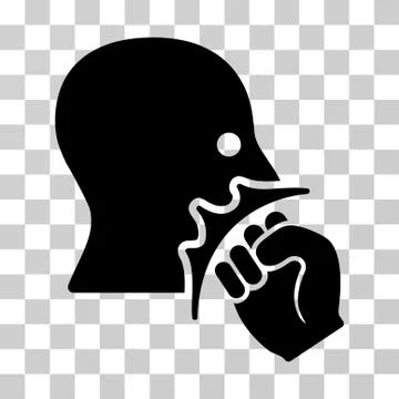 Face Violence Strike Vector Icon Stock Illustration