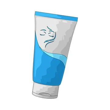 Face wash illustration Stock Illustration