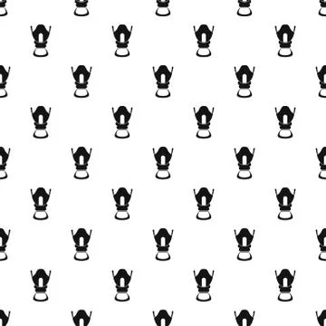 Face winter protection pattern seamless vector Illustrazione stock