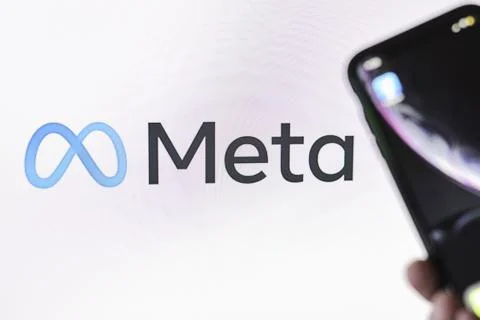 Facebook changing name to Meta Stock Photos