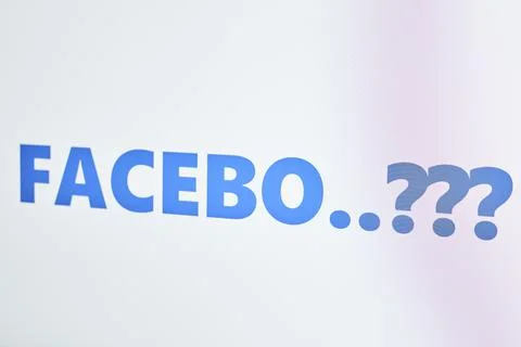 Facebook changing name Stock Photos