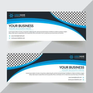 Facebook Cover Design Template Stock Illustration