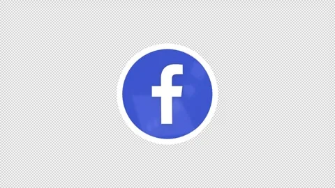 Facebook Icon Stock Footage 245450674