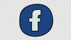 Social Media icons animation Facebook Tw... | Stock Video | Pond5