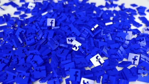 Facebook Icons Vídeos de archivo 143565985