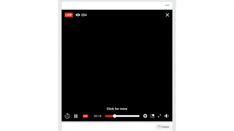 Facebook Live Video Overlay Stock Footage 118291638