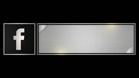 Facebook Lower Third Stock Footage 124939378