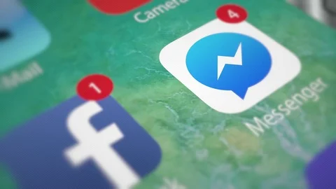 Facebook Messenger 스톡 동영상 81394044