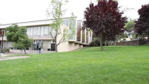 Facebook Office Park Stock Footage 3677340