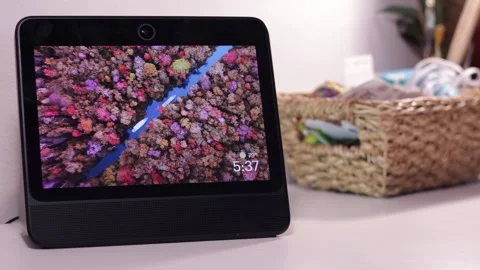 Facebook Portal Stock Footage 345262797