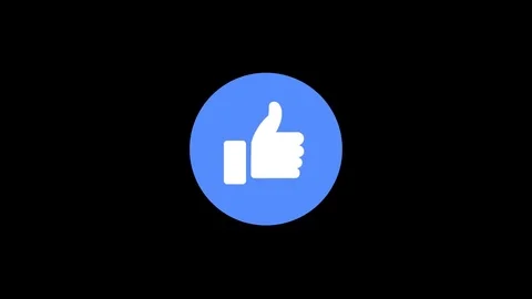 Facebook Reaction Like 1080p Stock Footage 73657113