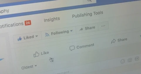 Facebook Reaction (Sad) Stock Footage 89144700