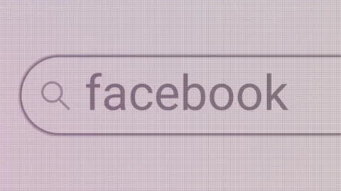 Facebook Search Stock Footage 235348215