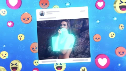 Facebook Social Media Opener Stock After Effects