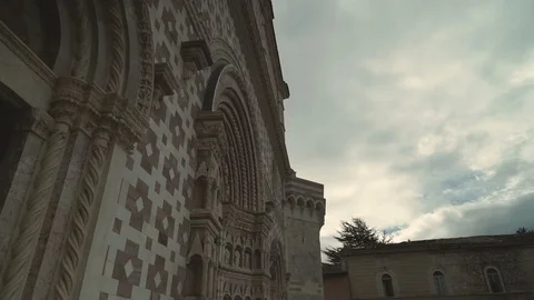 Facede of a Church Video stock 116493856