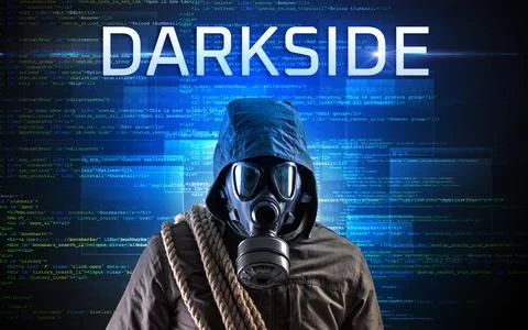 Faceless hacker on code background 스톡 사진
