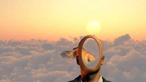 Faceless Stock Illustration