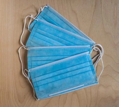 Facemasks used for respiratory illness Stock Photos