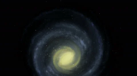 FaceOn Galaxy FlyThrough UHD 4K Stock Footage 57521534
