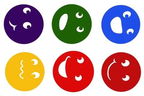 Faces Stock Illustration