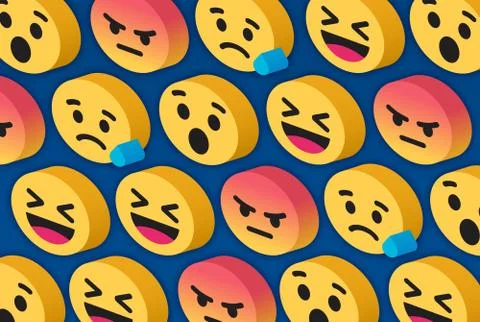 Faces Stock Illustration