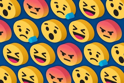 Faces Stock Illustration