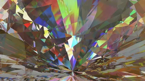 Facet abstract 3D loopable animation Stockbeeldmateriaal 63310958