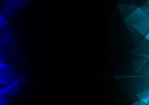 Facet side abstract dark background Stock Illustration