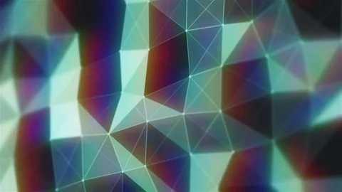 Faceted background animation Stock Footage 80469712