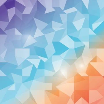 Faceted background Stock-Illustration